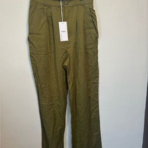 Women’s Reformation Olive Green Pants